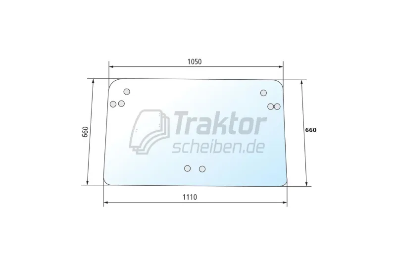 Ausstellbare Frontscheibe ohne Aussparung für STEYR M968