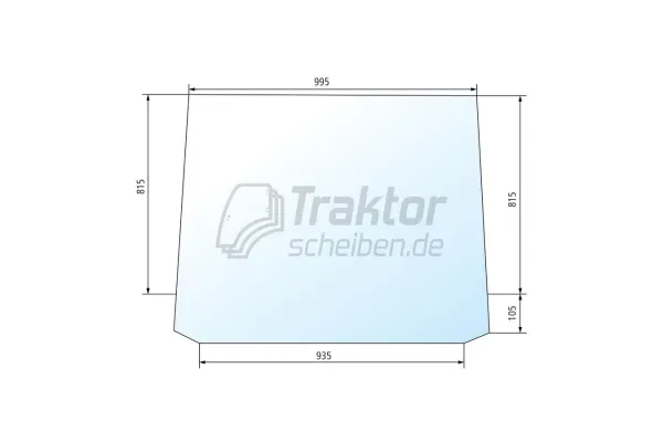 Frontscheibe getönt FORD 5640, 7840