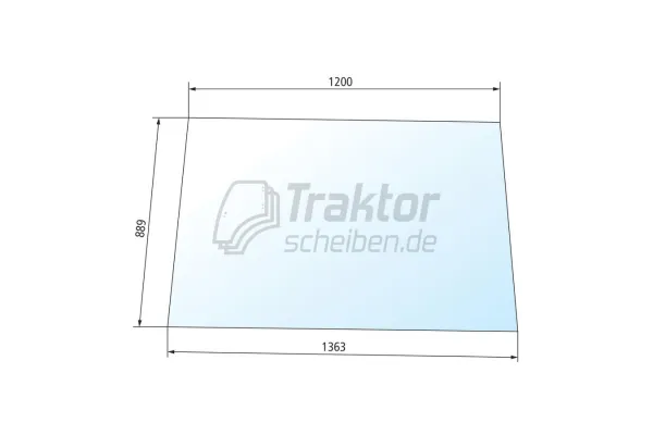 Frontscheibe kaufen für CASE IH 955, 1055