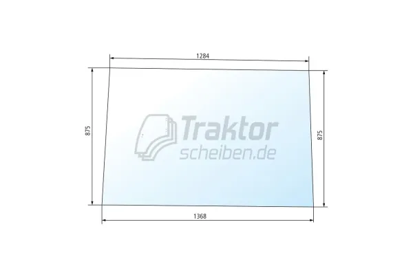 Frontscheibe klar ZETOR Traktor 5211, 6320