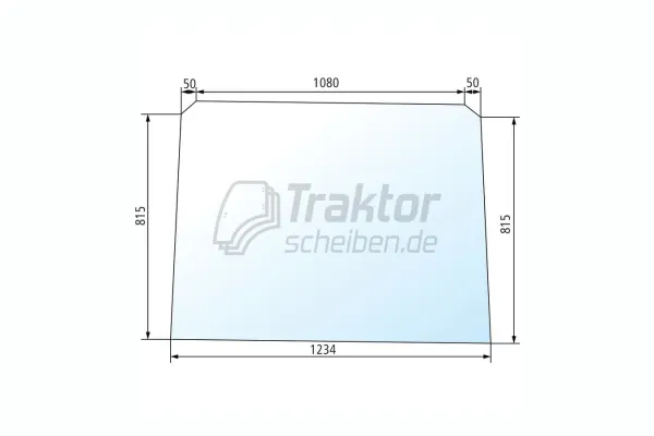 Frontscheibe CLAAS RENAULT 751