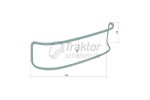 Scheinwerferglas John Deere 6534 PR 6430 PR