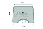 Gebogene Frontscheibe für MASSEY FERGUSON 2225, 2235