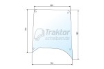 Seitenscheibe für DEUTZ FAHR D4006, D4007
