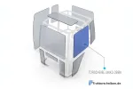 Türscheibe oben LH öffnen für JCB Teleskoplader 535-140, 540-140