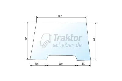 Frontscheibe fest passend für CL...