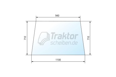 Frontscheibe aufstellbar für SAME Mercury 85 / Trident 130