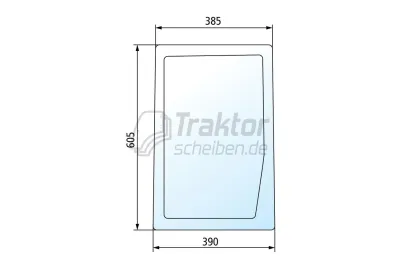 Frontscheibe unten, rechts passe...