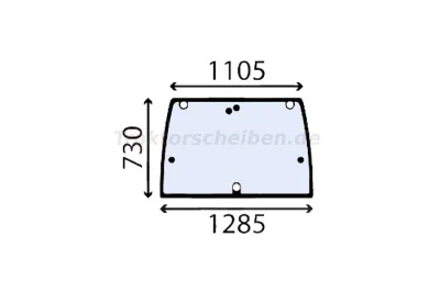 Heckscheibe passend für LINDNER ...