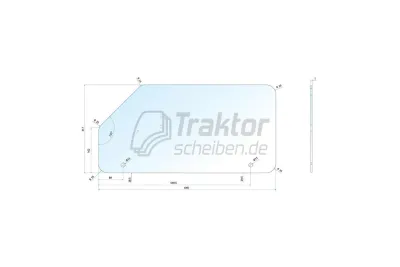 Heckscheibe unten get&ouml;nt f&uuml;r VAL...