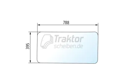 Get&ouml;nte Heckscheibe unten f&uuml;r CL...