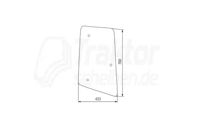 Get&ouml;nte Seitenscheibe links f&uuml;r ...