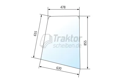Obere T&uuml;rscheibe rechts und link...